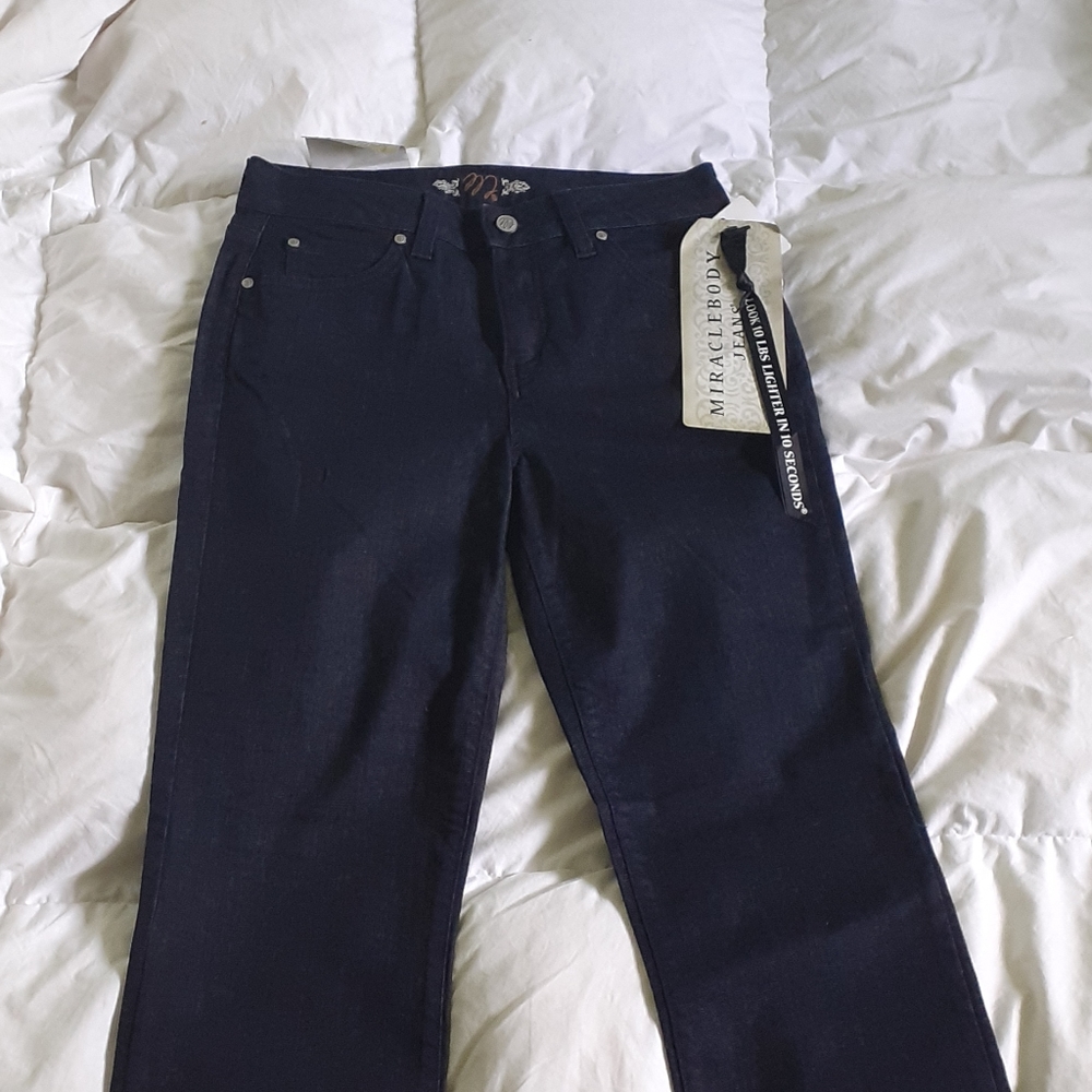 COPY - NEW Miraclebody Jeans, in Dark Navy, Straight Leg